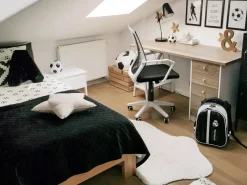 Cadeira De Escritorio Preta Relief