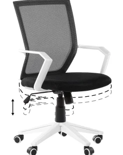 Cadeira De Escritorio Preta Relief