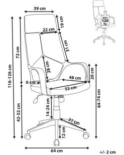 Cadeira De Escritorio Rosa E Branca Delight