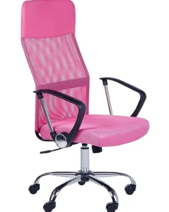 Cadeira De Escritorio Rosa Design