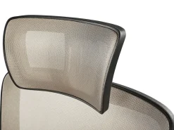 Cadeira De Escritorio Taupe E Preta Noble