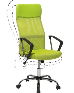 Cadeira De Escritorio Verde Lima Design