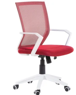 Cadeira De Escritorio Vermelha Relief