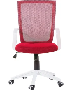 Cadeira De Escritorio Vermelha Relief