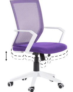 Cadeira De Escritorio Violeta Relief