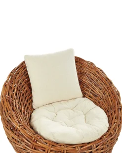 Cadeira De Jardim Em Rattan Natural Lerici