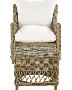 Cadeira De Jardim Em Rattan Natural Ribolla