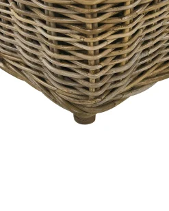 Cadeira De Jardim Em Rattan Cor Natural Maros
