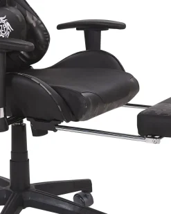 Cadeira Gaming Em Pele Sintetica Camuflada E Preta Victory