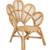 Cadeira Pavao Em Rattan De Cor Natural 70 Cm Florentine Ii