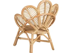 Cadeira Pavao Em Rattan De Cor Natural 70 Cm Florentine Ii