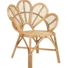 Cadeira Pavao Em Rattan De Cor Natural 88 Cm Florentine Ii