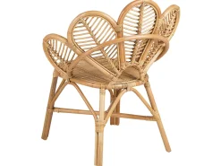 Cadeira Pavao Em Rattan De Cor Natural 88 Cm Florentine Ii