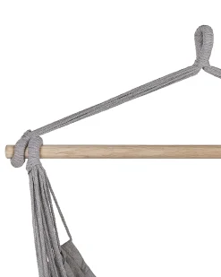 Cadeira Suspensa Em Algodao Cinzento Claro Bonea