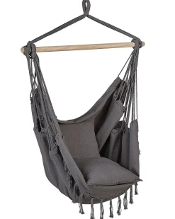 Cadeira Suspensa Em Algodao Cinzento Bonea