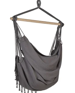 Cadeira Suspensa Em Algodao Cinzento Bonea