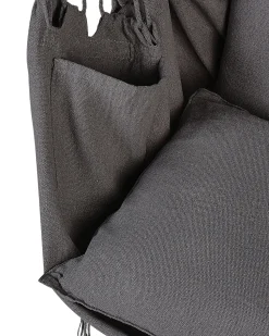 Cadeira Suspensa Em Algodao Cinzento Bonea