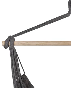 Cadeira Suspensa Em Algodao Cinzento Bonea