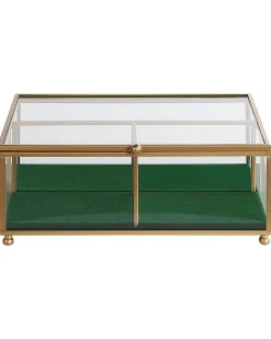 Caixa De Joias Dourada Saintes