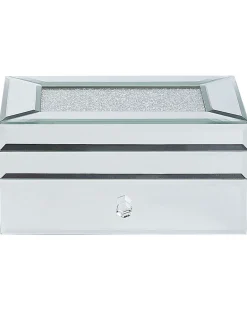 Caixa De Joias Prateada Kofi