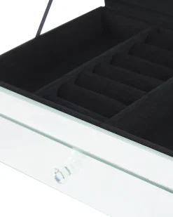 Caixa De Joias Prateada Kofi