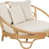 Cama De Jardim Em Rattan Natural Rossano
