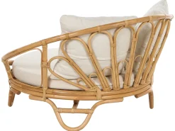 Cama De Jardim Em Rattan Natural Rossano