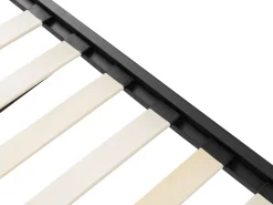 Cama Dupla Em Metal Preto 80/160 X 200 Cm Tulle