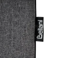 Cama Dupla Em Tecido Cinzento Escuro 90 X 200 Cm Marmande