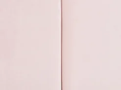 Cama Dupla Em Veludo Rosa Pastel 90 X 200 Cm Eyburie