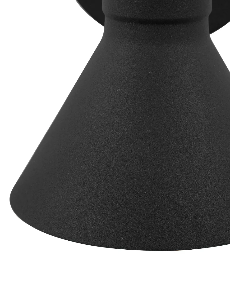 Candeeiro 4 Luzes De Parede Ou Teto Em Metal Preto E Dourado Mersey Iv