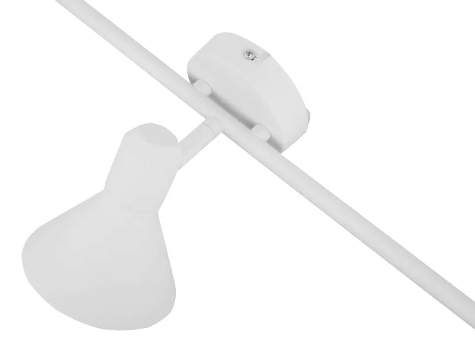 Candeeiro 3 Luzes De Parede Ou Teto Em Metal Branco E Prateado Mersey Ill