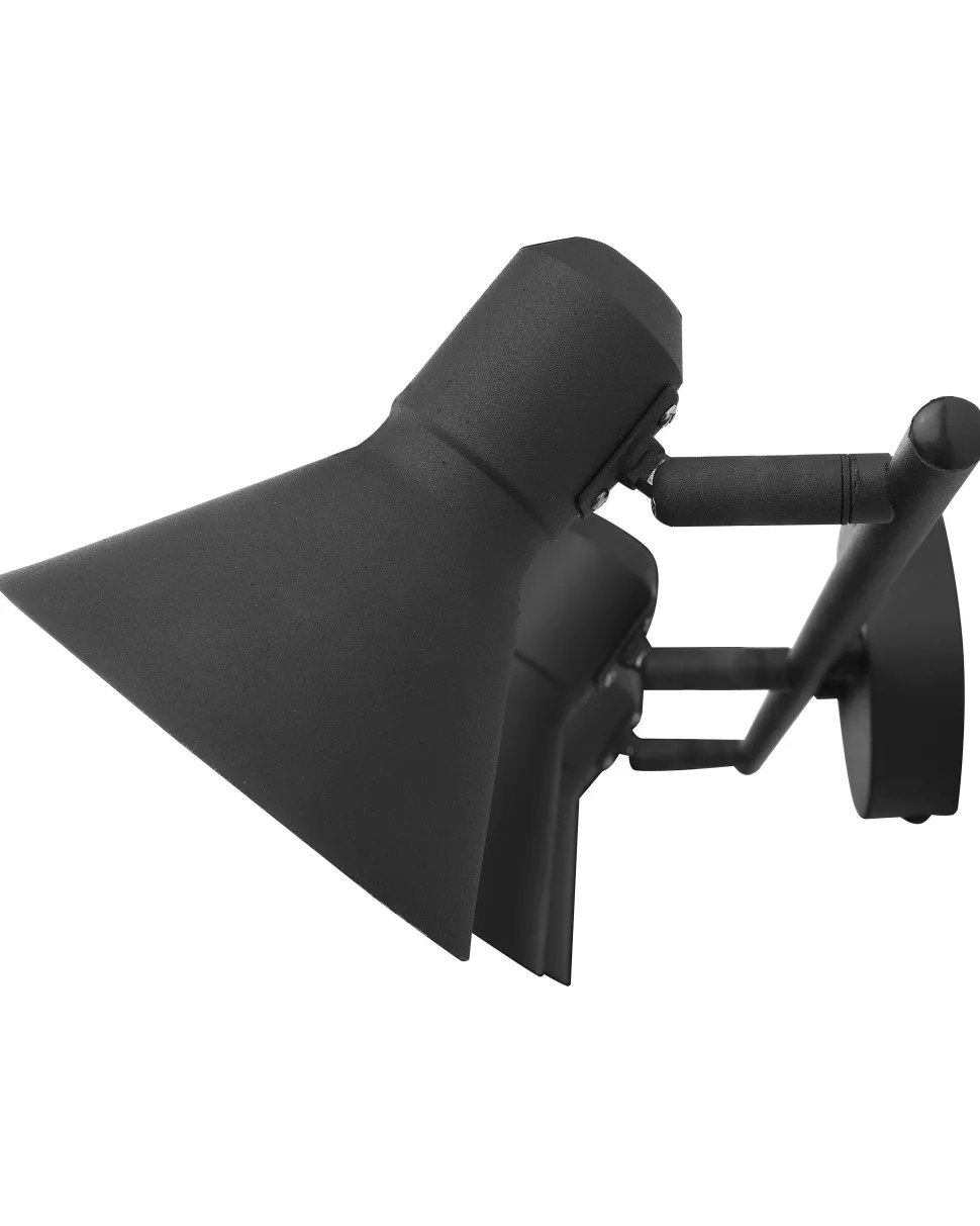 Candeeiro 3 Luzes De Parede Ou Teto Em Metal Preto E Dourado Mersey Ill