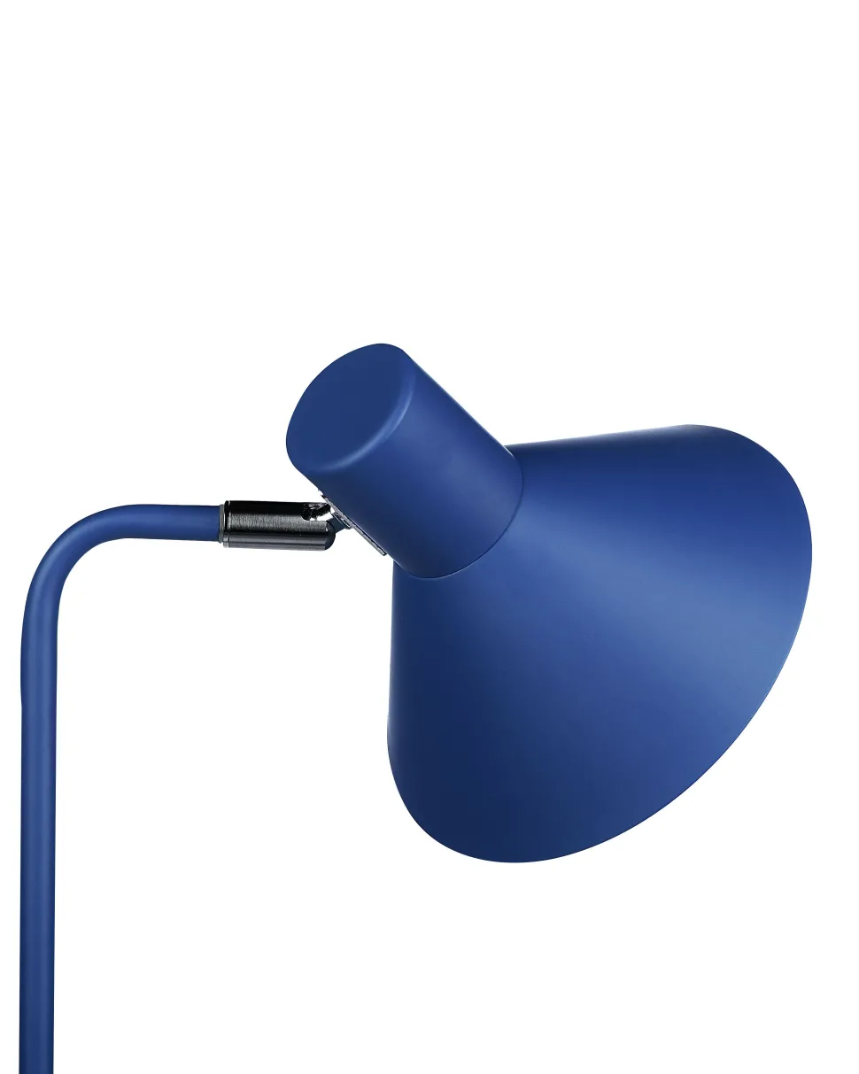 Candeeiro De Chao Em Metal Azul 154 Cm Rimava