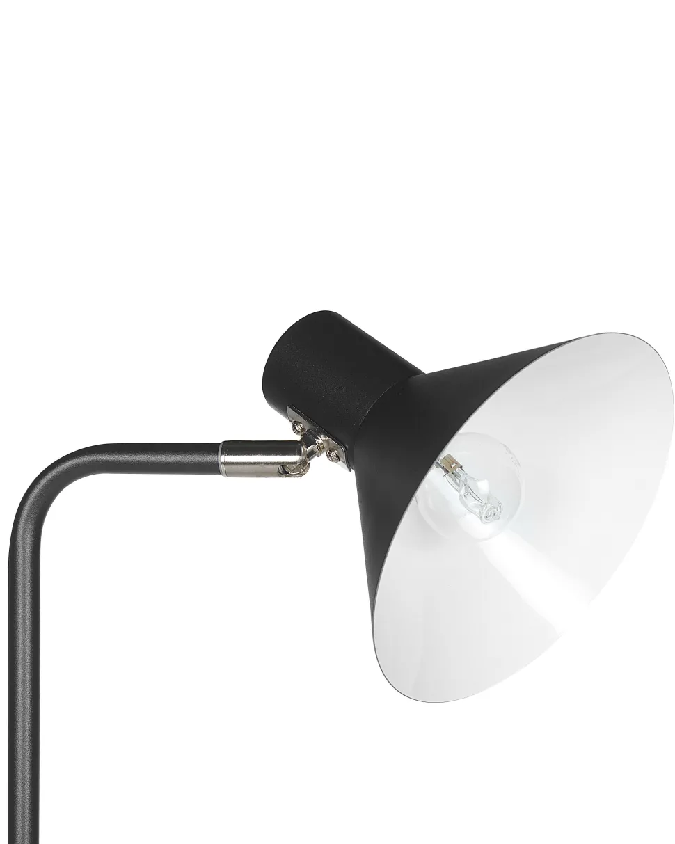 Candeeiro De Chao Em Metal Preto 154 Cm Rimava