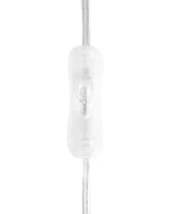 Candeeiro De Mesa 35 Cm Branco E Dourado Maroni