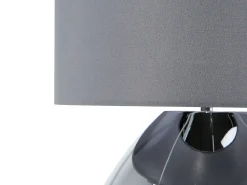 Candeeiro De Mesa 41 Cm Cinzento Ronava