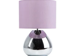 Candeeiro De Mesa 33 Cm Violeta Ronava