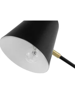 Candeeiro De Mesa Articulado Preto Horton