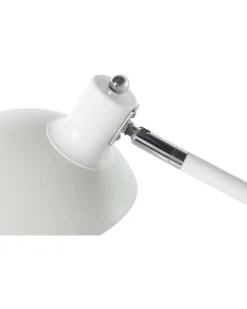 Candeeiro De Mesa Articulado Branco 80 Cm Meramec