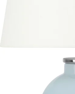 Candeeiro De Mesa Azul Claro Brenta