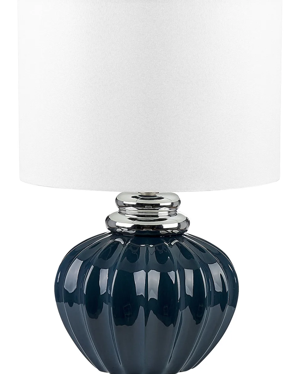 Candeeiro De Mesa Azul Neris