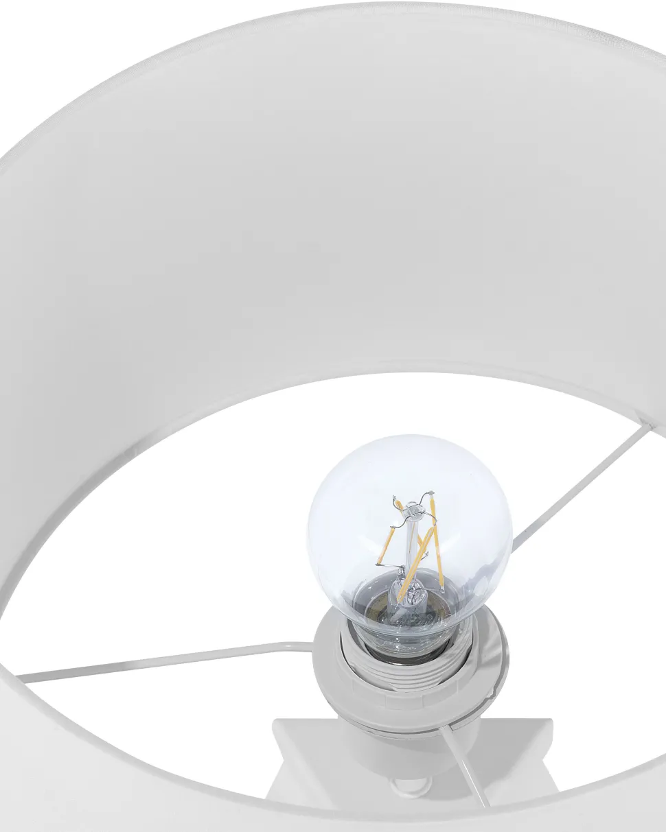 Candeeiro De Mesa Branco Stiletto