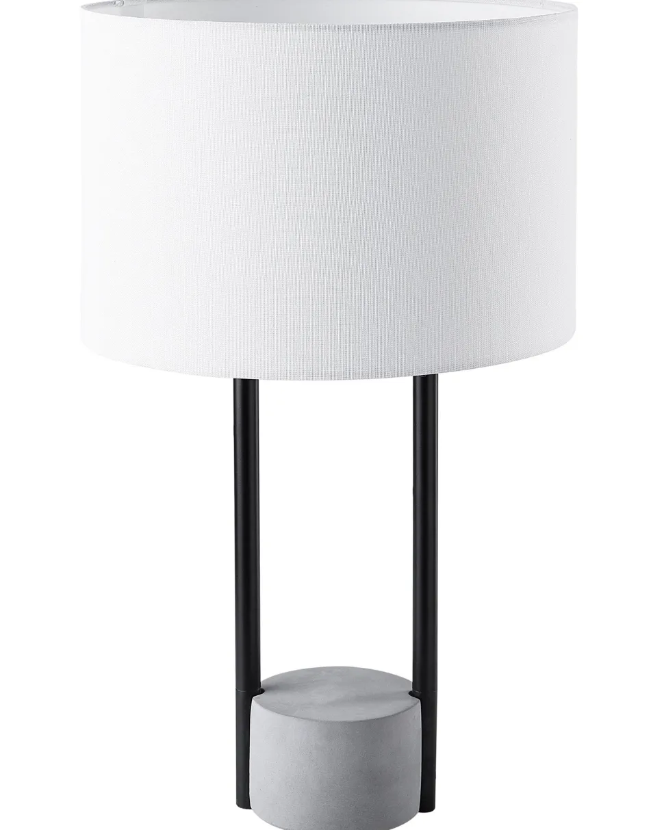 Candeeiro De Mesa Branco Remus