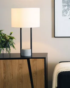 Candeeiro De Mesa Branco Remus