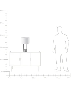 Candeeiro De Mesa Branco Remus