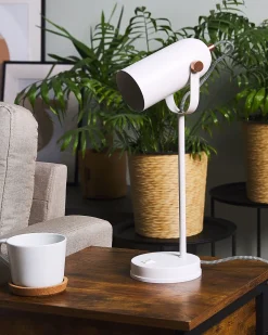 Candeeiro De Mesa Branco Tyria