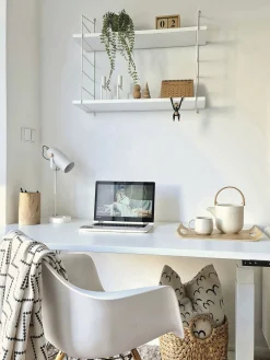 Candeeiro De Mesa Branco Tyria