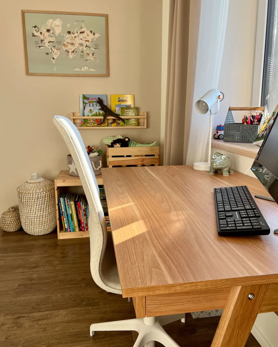 Candeeiro De Mesa Branco Tyria