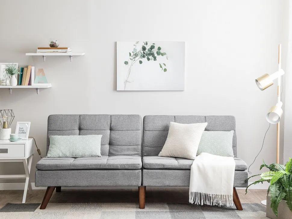 Candeeiro De Mesa Branco E Cor De Bronze 28 Cm Mooni Pequeno